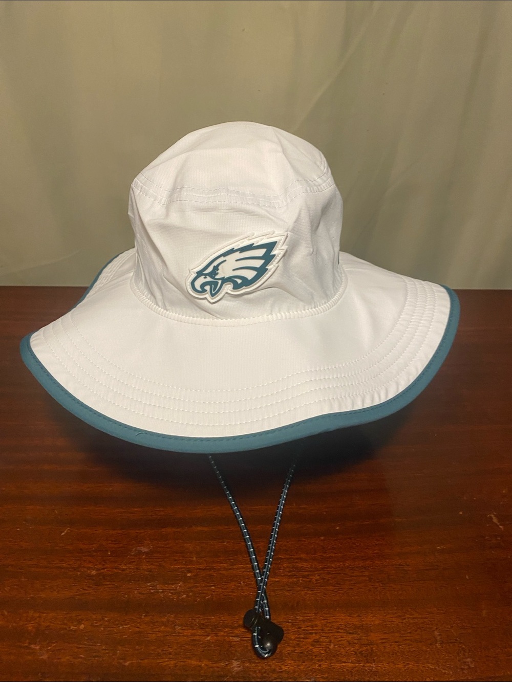 NFL Philadelphia Eagles 2025 NFL Training Panama Bucket Hat White Green O/S